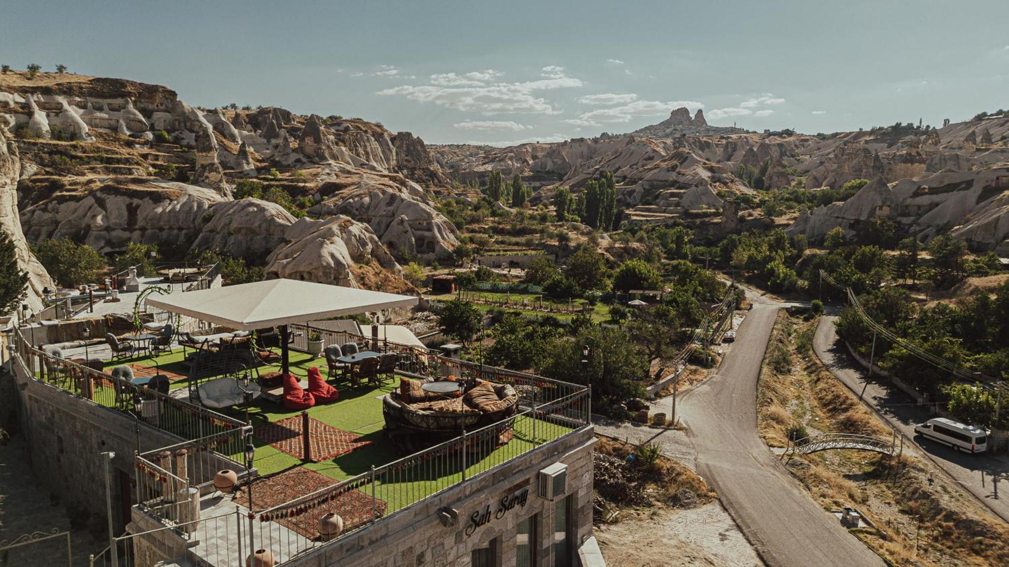 Sah Saray Cave Suites Halal Hotel ギョレメ エクステリア 写真