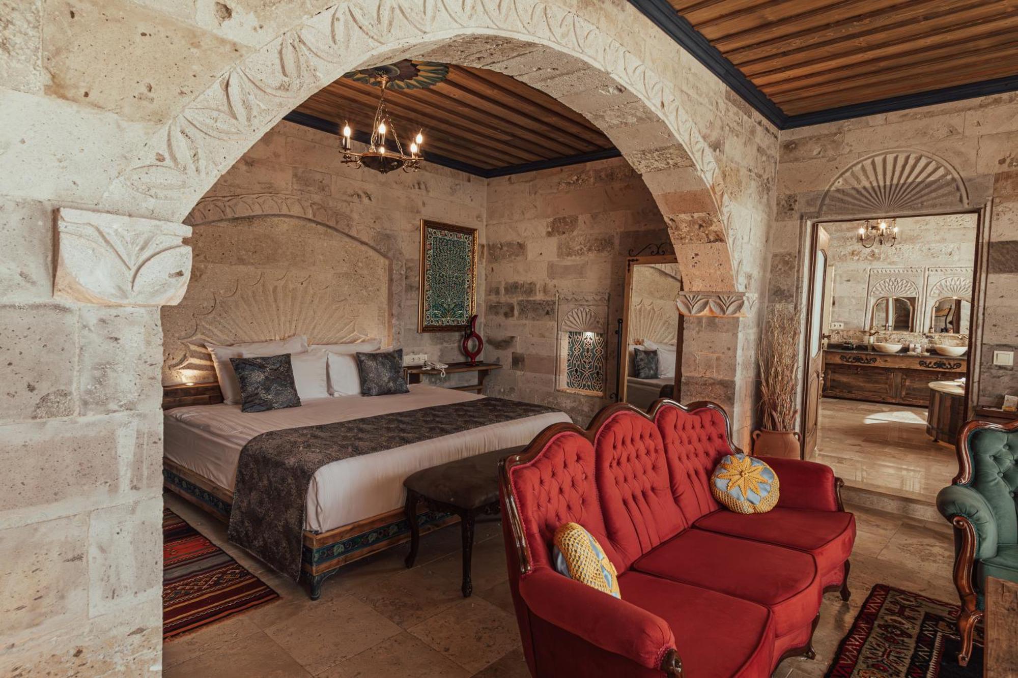 Sah Saray Cave Suites Halal Hotel ギョレメ エクステリア 写真